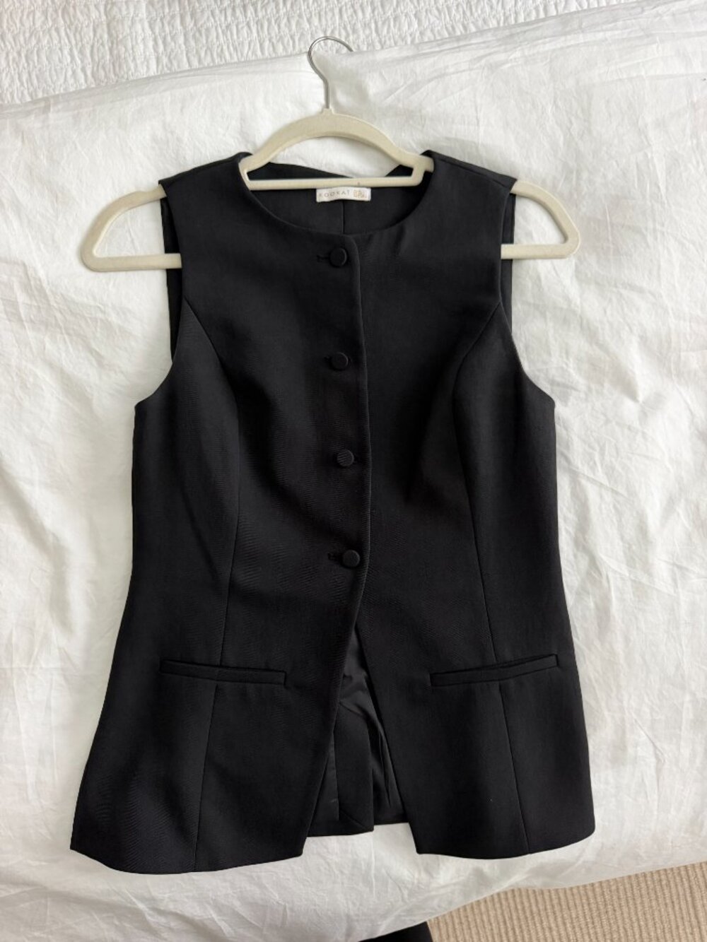 Kookai Ariel Crew Vest - Picture 3 of 4